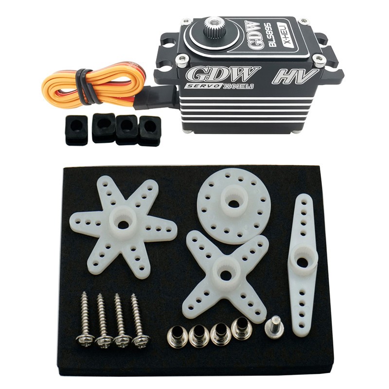GDW BLS895 HV Tail Lock Servo Standard Brushless Servo for 600 700 RC Helicopter