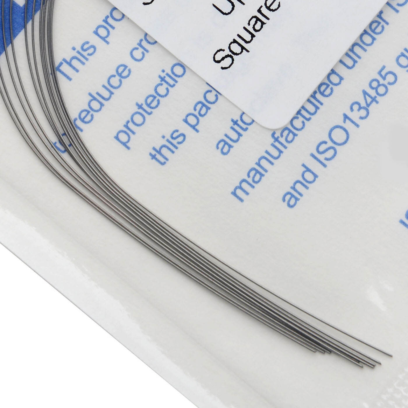 AZDENT Ortodoncia Dental Super Elástica Niti Arco Redondo Alambre Ovoide/Natural