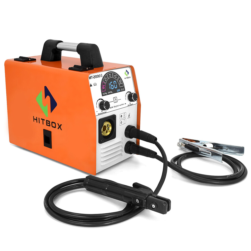 MIG Welder 4 in 1 200A 110V 220V DC Inverter Gasless Gas MIG TIG Welding Machine