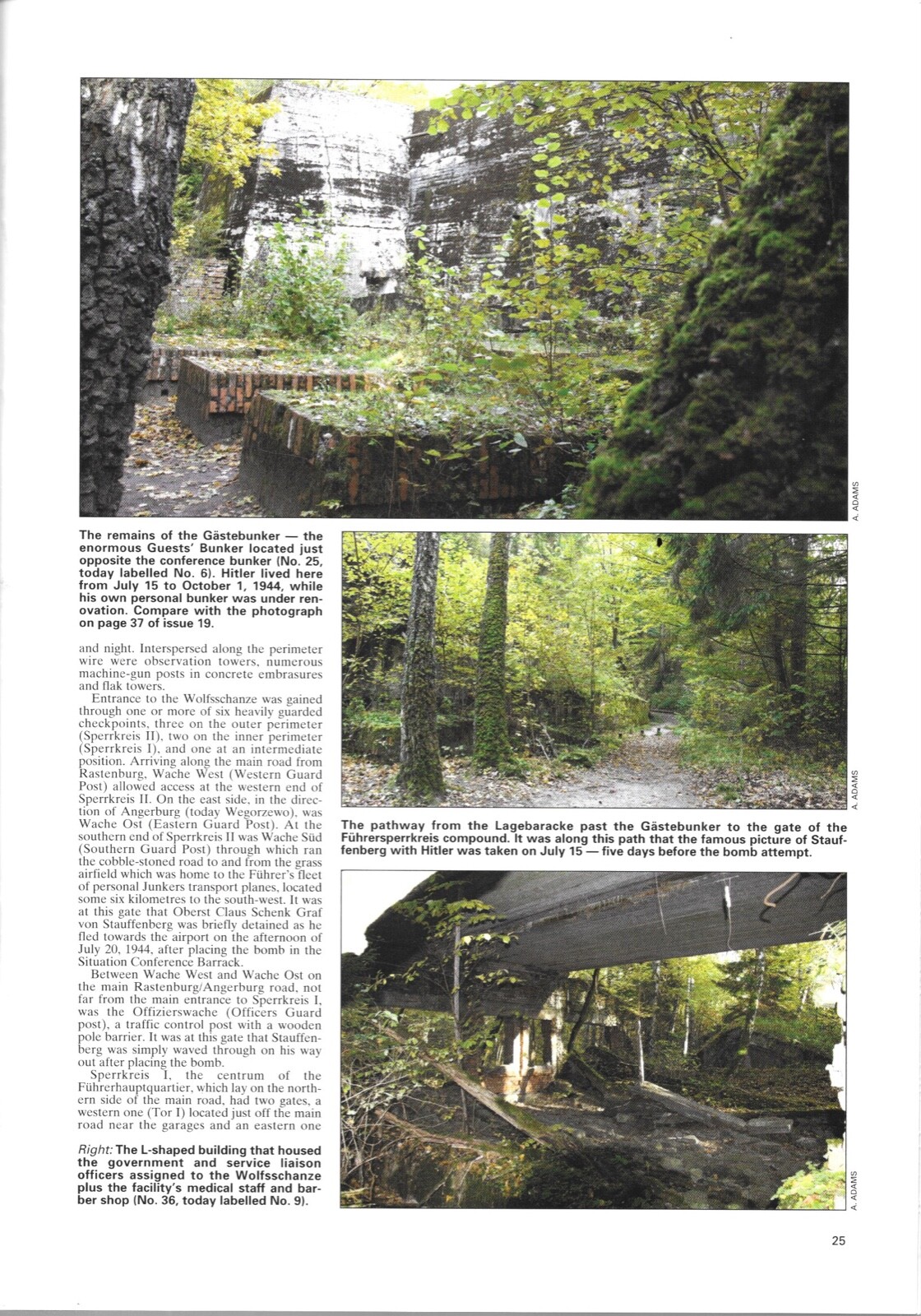 After The Battle Rommel Headquaters Wolfsschanze Australia Air Disaster