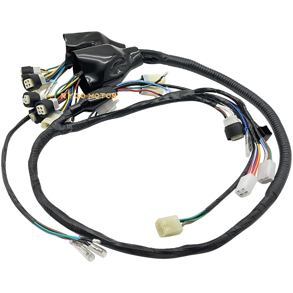 Complete Wire Wiring Harness For Yamaha ATV Warrior 350 YFM350X YFM 350 1987