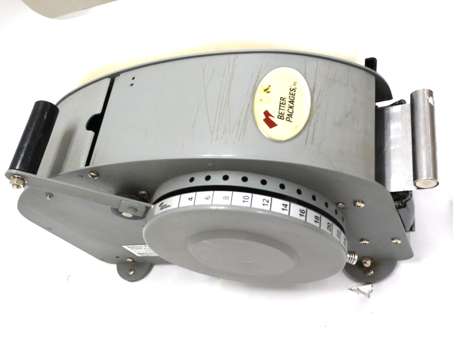 Better Pack 333 Plus Manual Water Activated Gummed Tape Dispenser READ