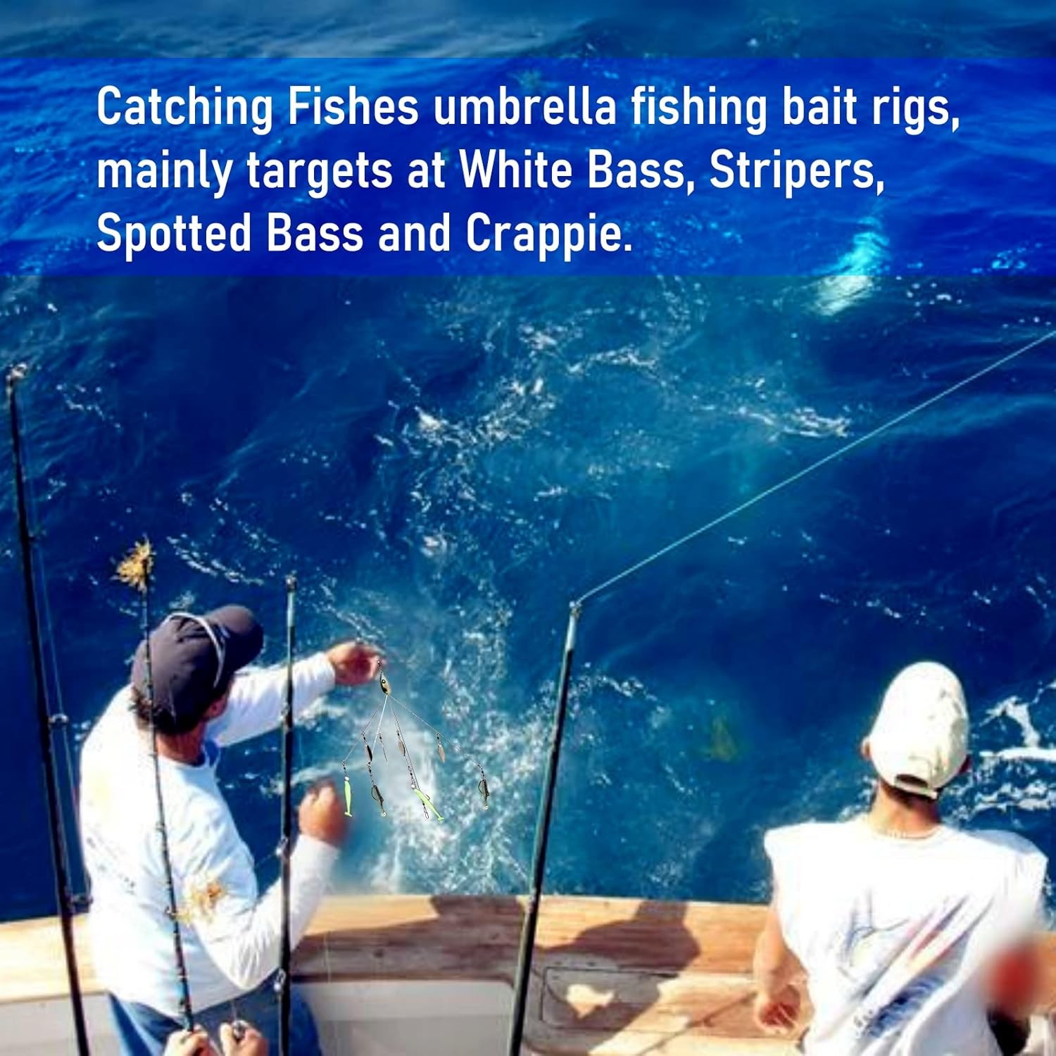 200 Umbrella Alabama Rig 4 Blades 5 Arms Alabama Rig Bass Fishing Lure Bait Tool