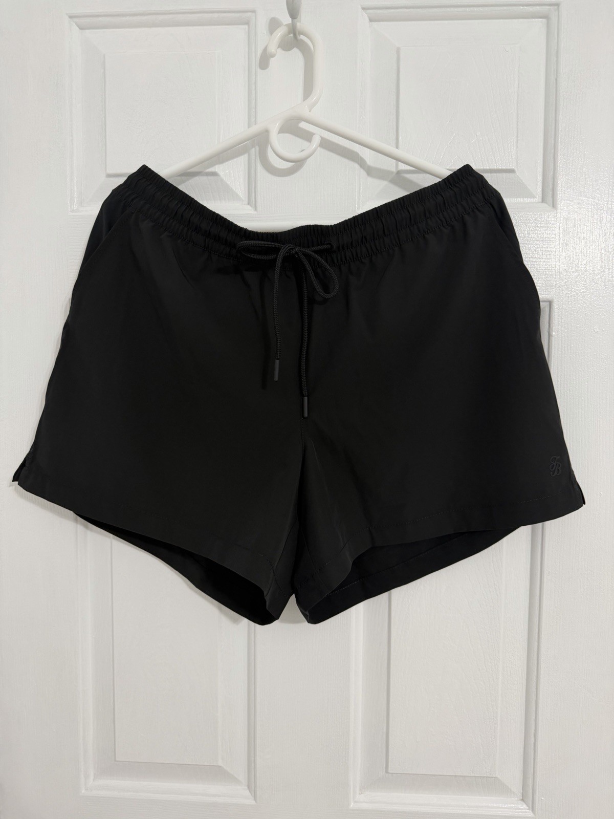 NWT-Tommy Bahama Women’s Solid Board Short-Black-Size Large