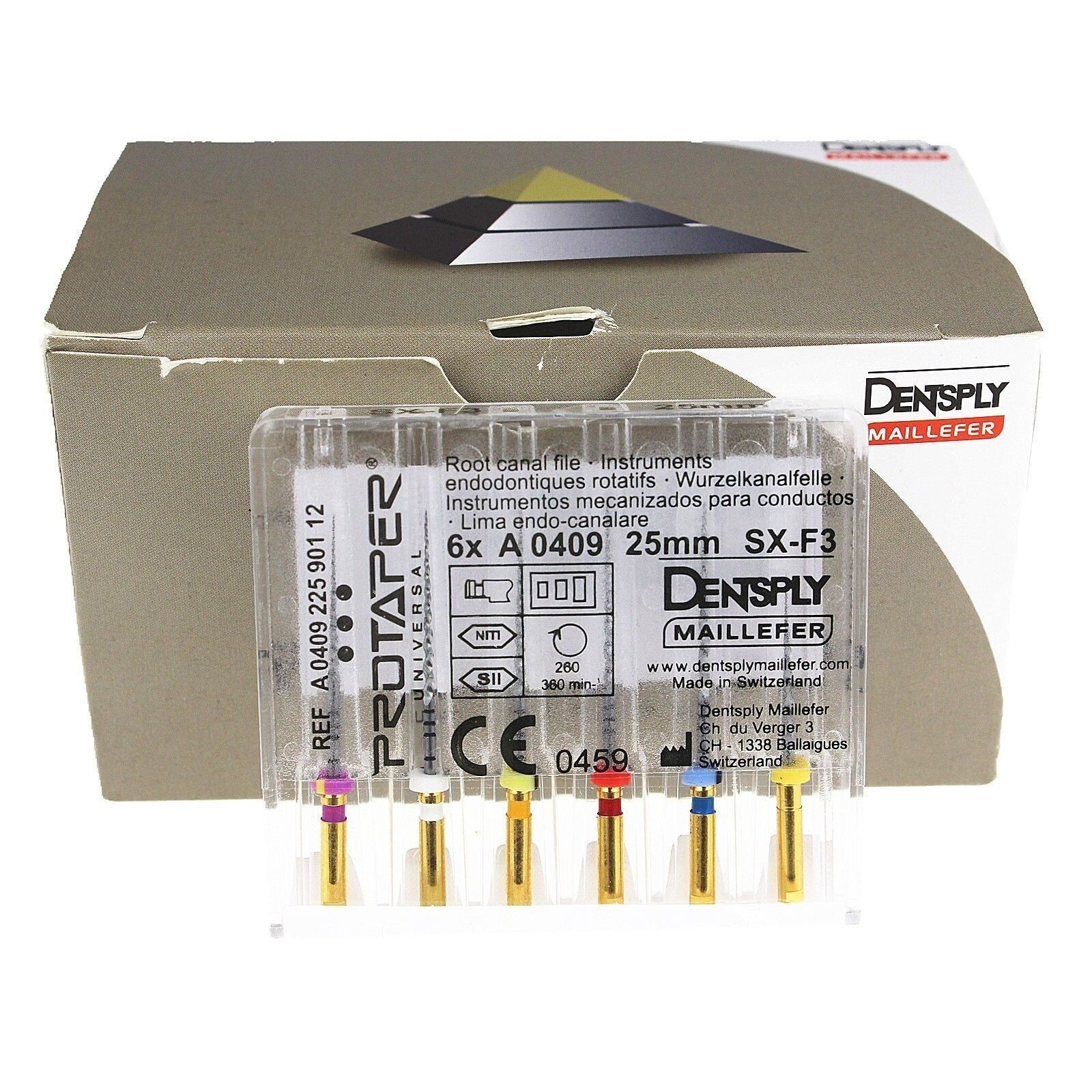 Dentsply Rotary ProTaper Universal Engine NiTi Files (1 Pack)
