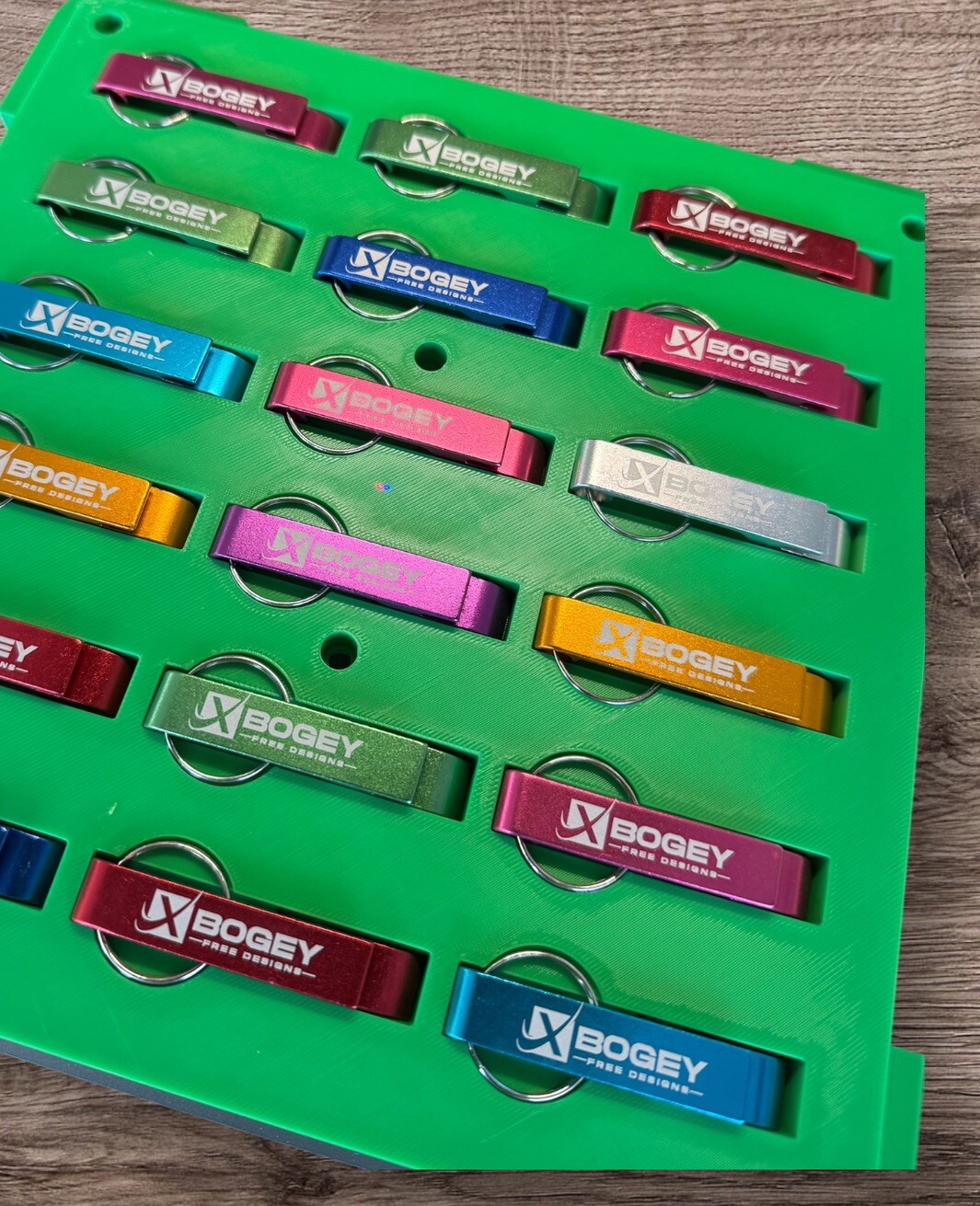 100pcs Custom Engraved Mixed Colors METAL BOTTLE OPENER KEYCHAIN PERSONALIZED