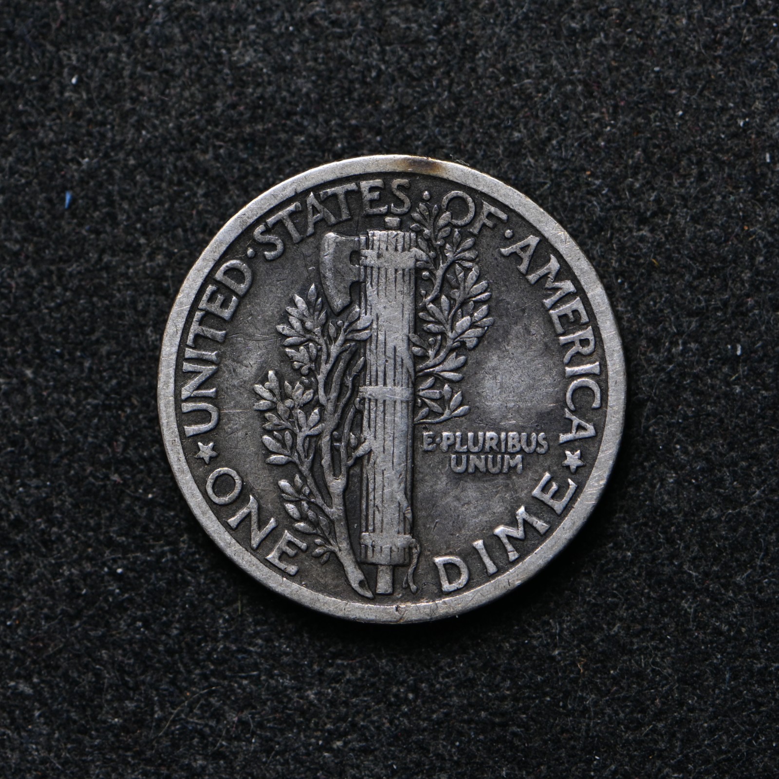 1916 Mercury Silver Dime (bb18924)