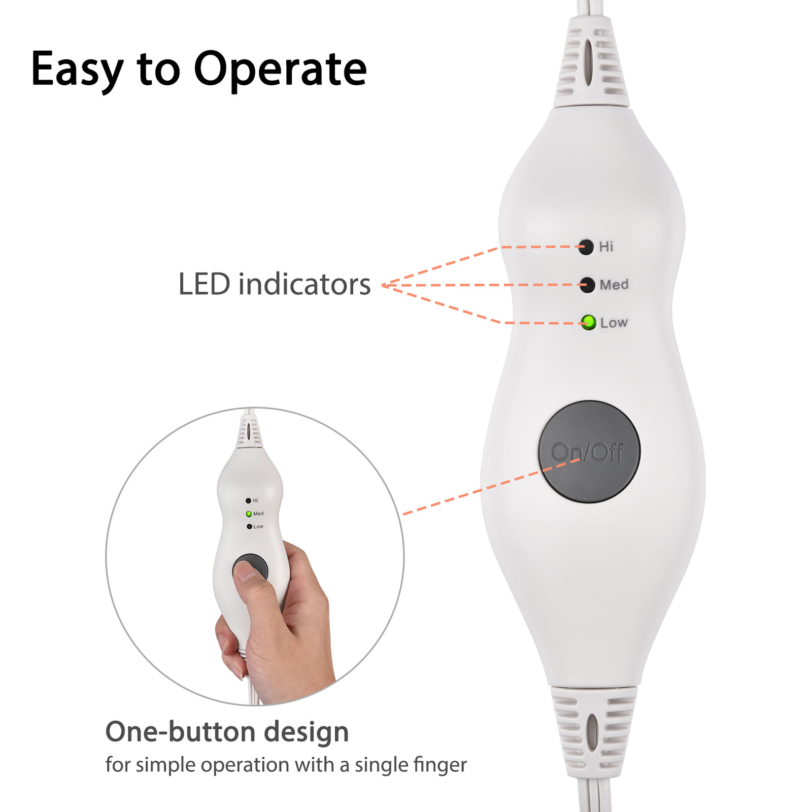 Electric Heated Foot Warmers Unisex Winter Foot Heating Pad with Auto Shut Off