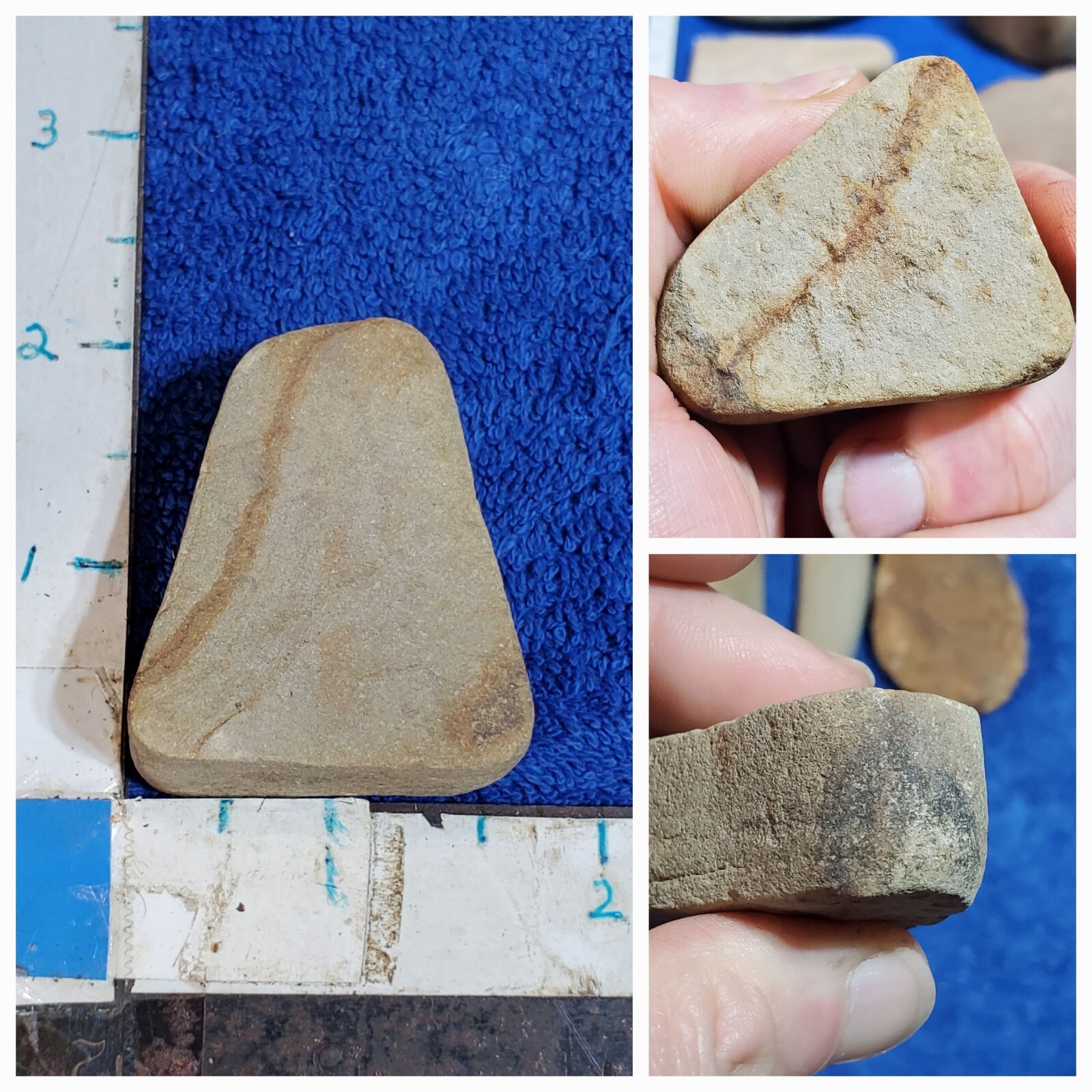 Indian Artifacts Polished Tools, Hammer Stones Bola Primitive Point Pennsylvania