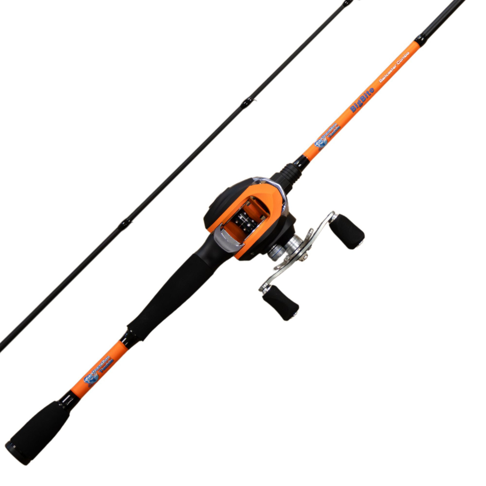 Reaction Tackle Fishing Rod and Baitcasting Reel Combo- BigBite