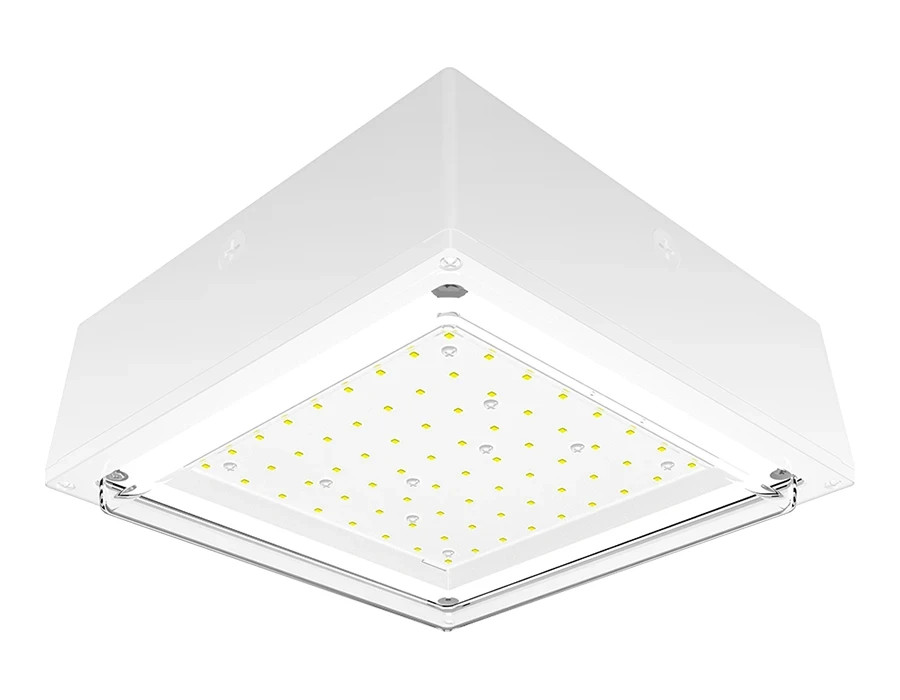 NEW RAB VANLED40W LED Canopy Light, 40W, 5000K, 6,113 lumens, Dimmable, White