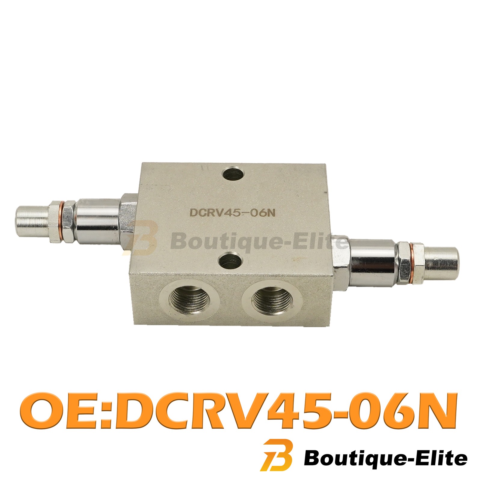 NEW Dual Crossover Hydraulic Relief Cushion Valve 3/8” NPT Ports 12 GPM Max Flow