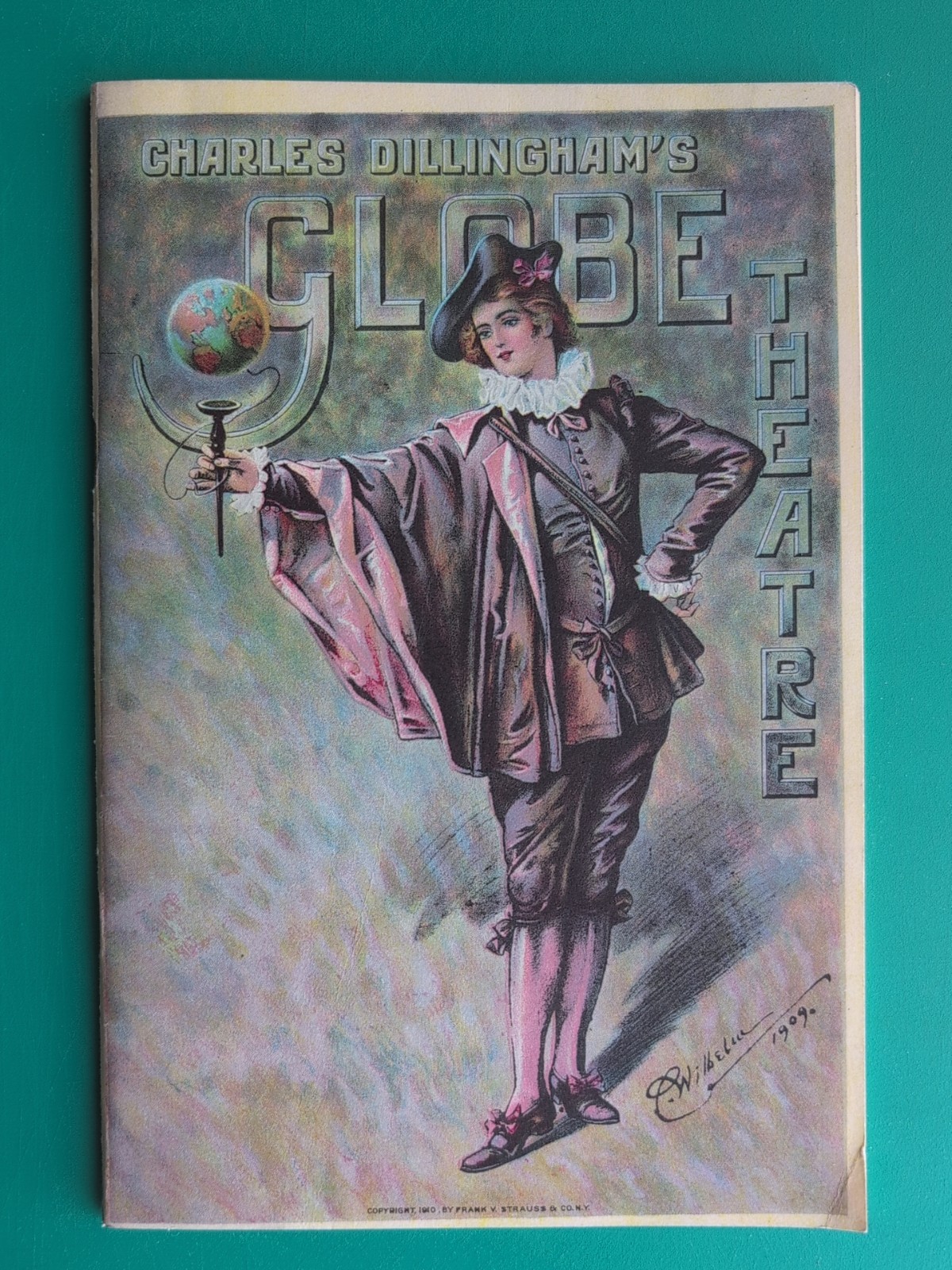 1918 Jack O'Lantern Playbill Program Fred Stone Globe Theatre Broadway New York