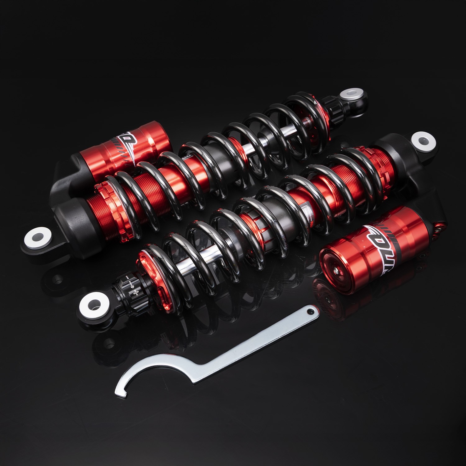 ADJUSTABLE STAGE 3 FRONT AIR SHOCKS ABSORBERS FOR HONDA SPORTRAX 300EX TRX300EX