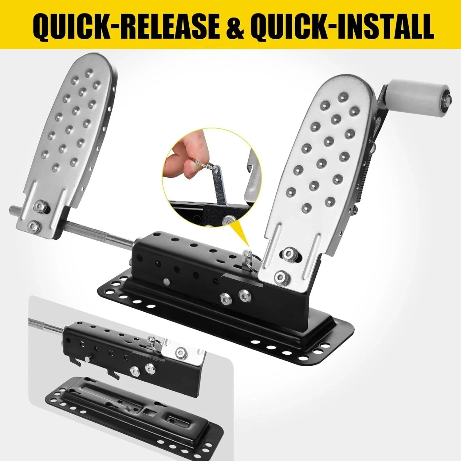 Left Foot Accelerator Gas Pedal Universal Drive Assist for Disabled Drivers
