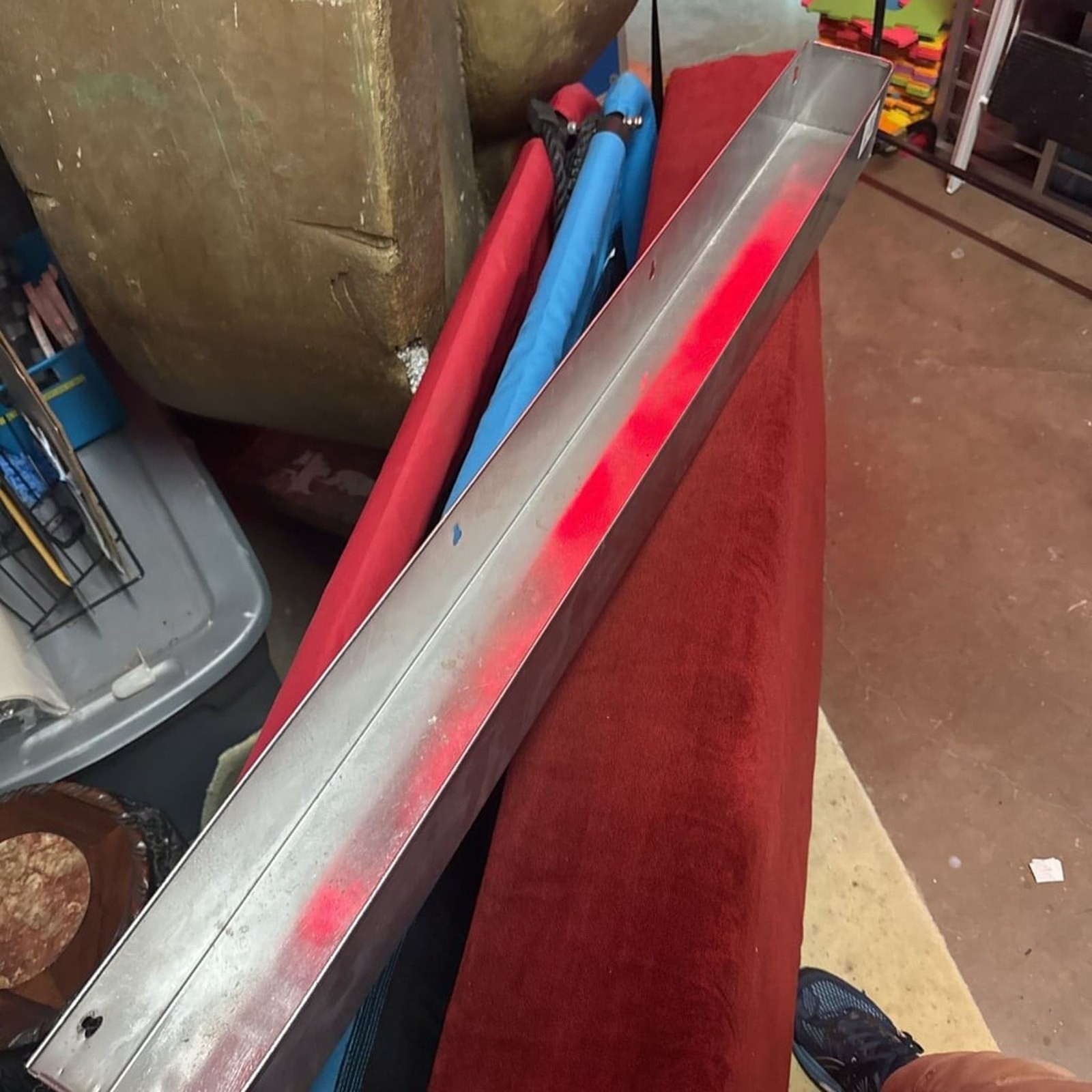 Krowne Metal S-48 48" Speed Rails Liquor Stainless (qty=4)