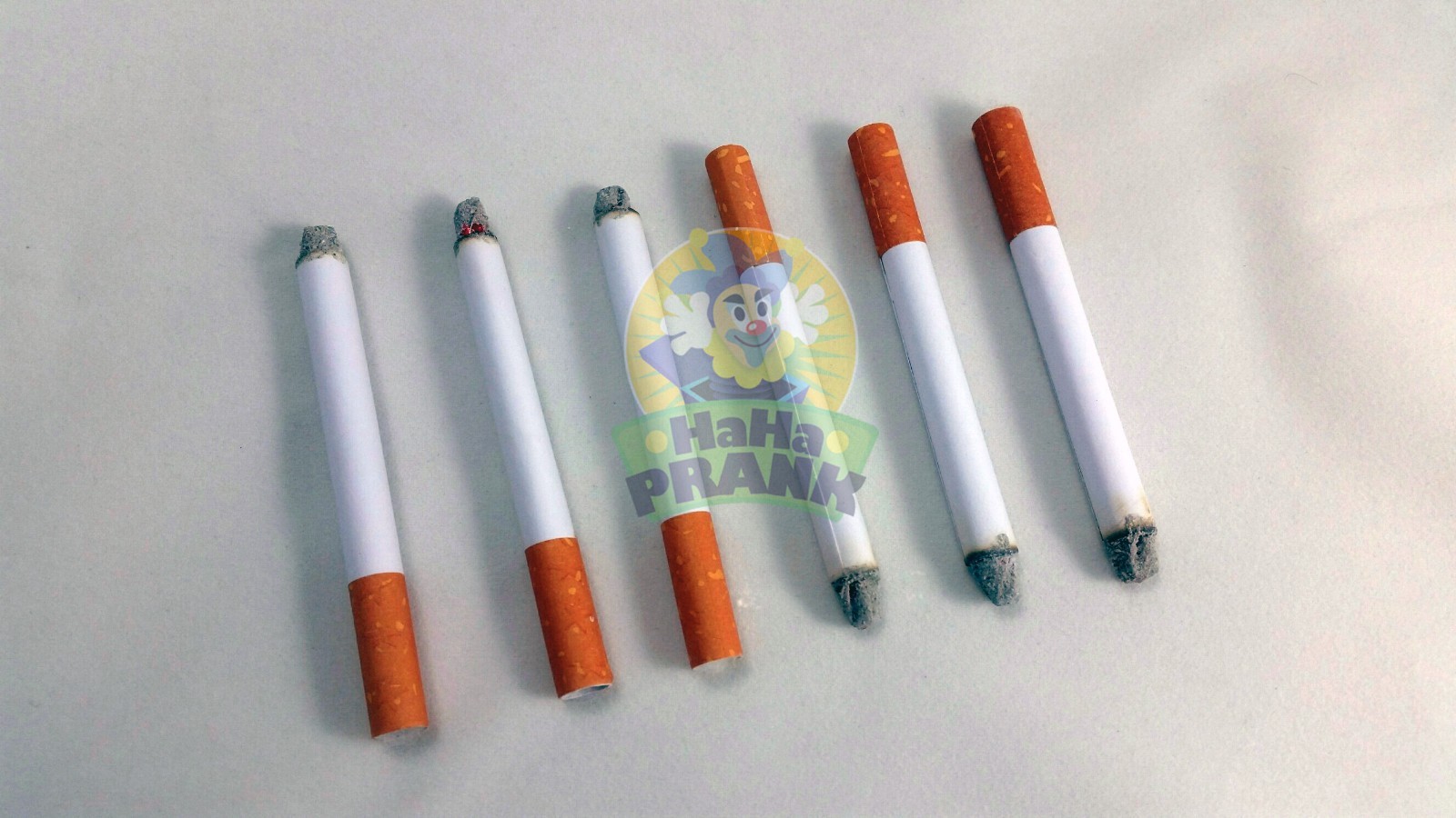 6 Fake Puff Cigarettes - Fake Magic Smoke Trick Gag Prop Costume Accessory Toy