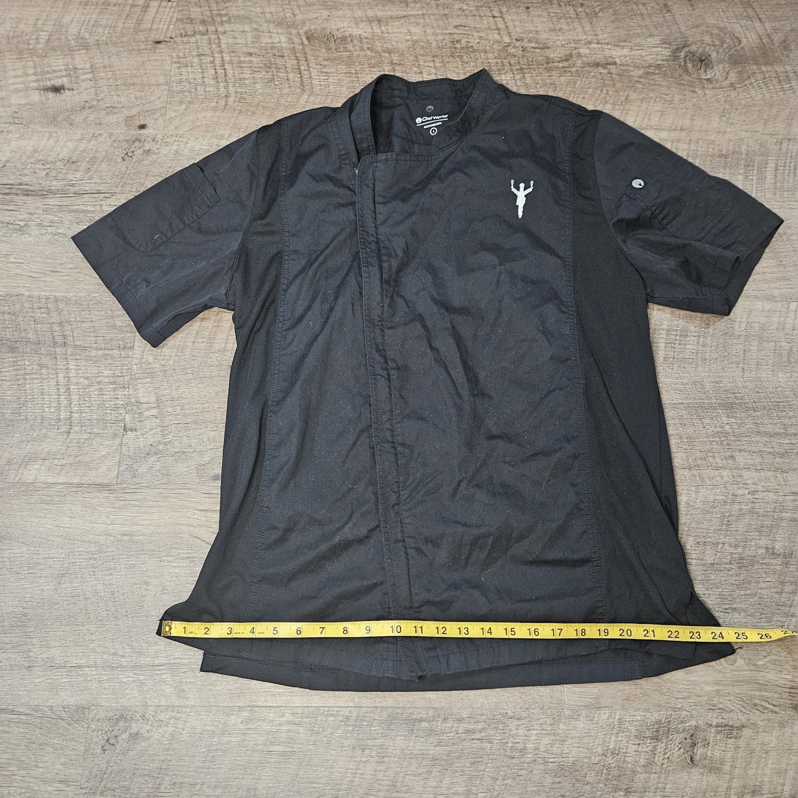 Chef Works short-sleeve chef coat Size XL