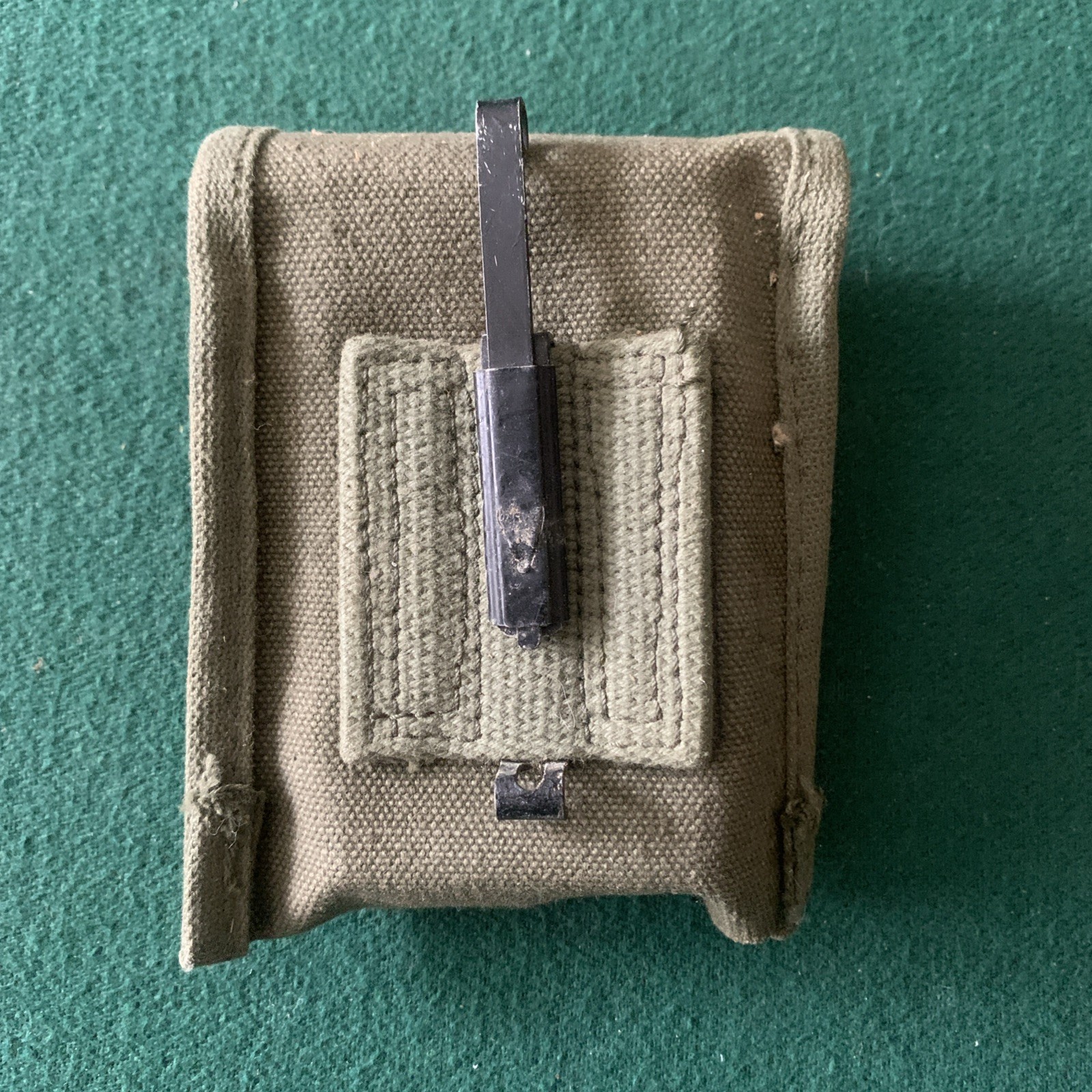 Vintage US Military Field Dressing First Aid Kit, Unopened w/ Canvas Pouch