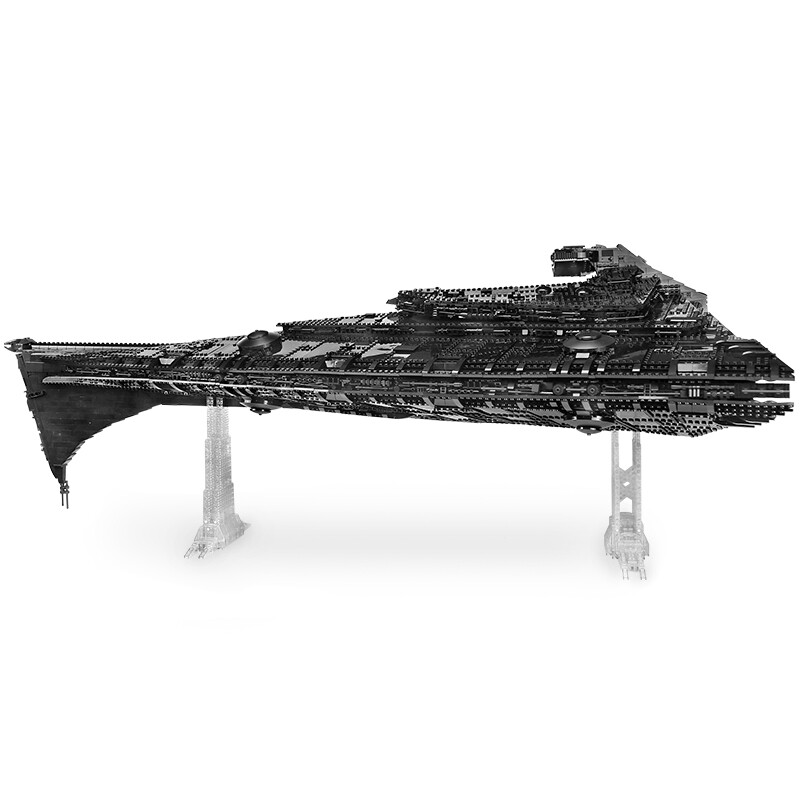 Mould King 21004 Starship Destroyer Eclipse-Class Dreadnought Spaceship Kit UCS