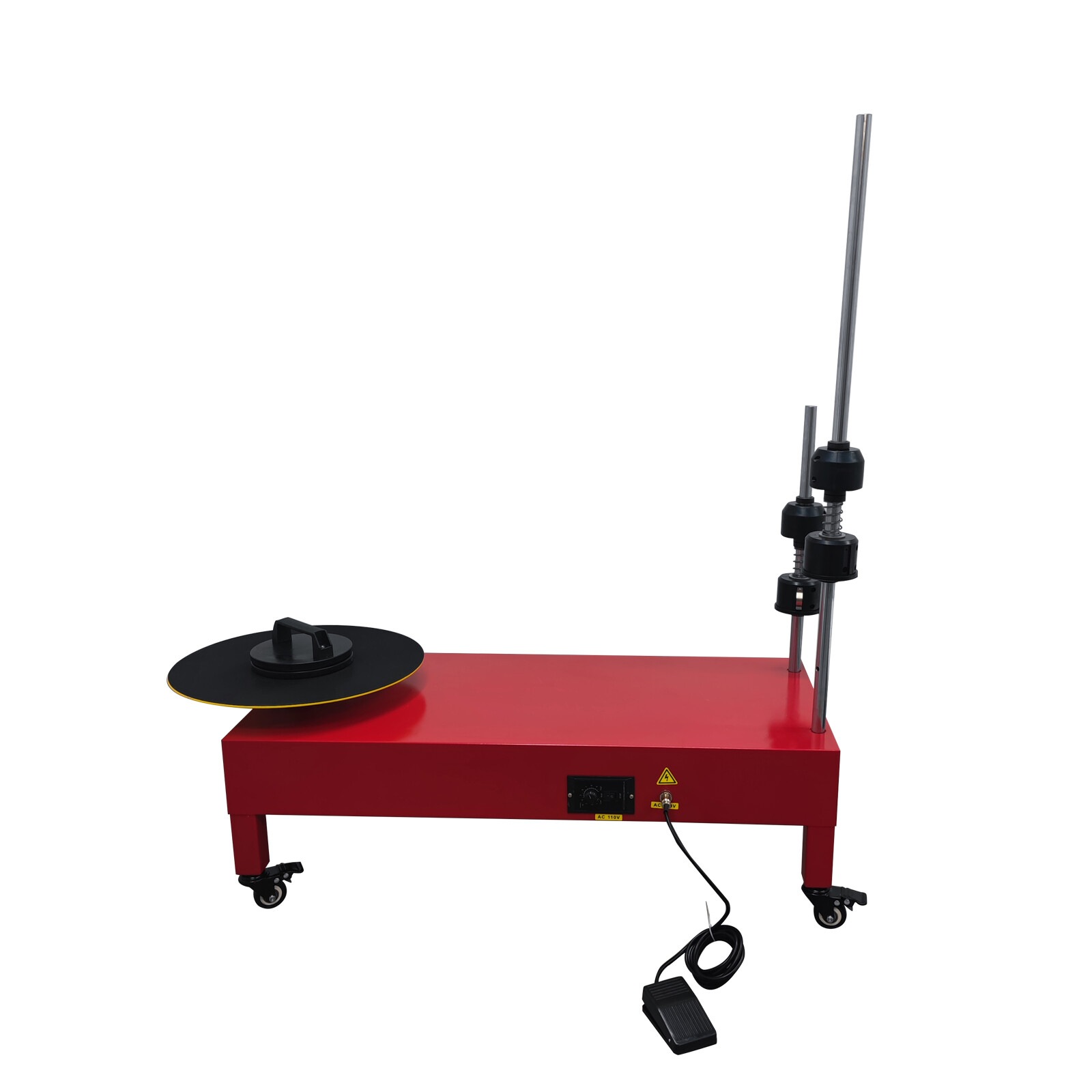 Open Box! 15.7" Electric Stretch Film Wrapping Machine Wrap-around Film Baler