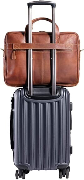 Leather briefcases Laptop Messenger Bags for Men and Women Best Office Bag