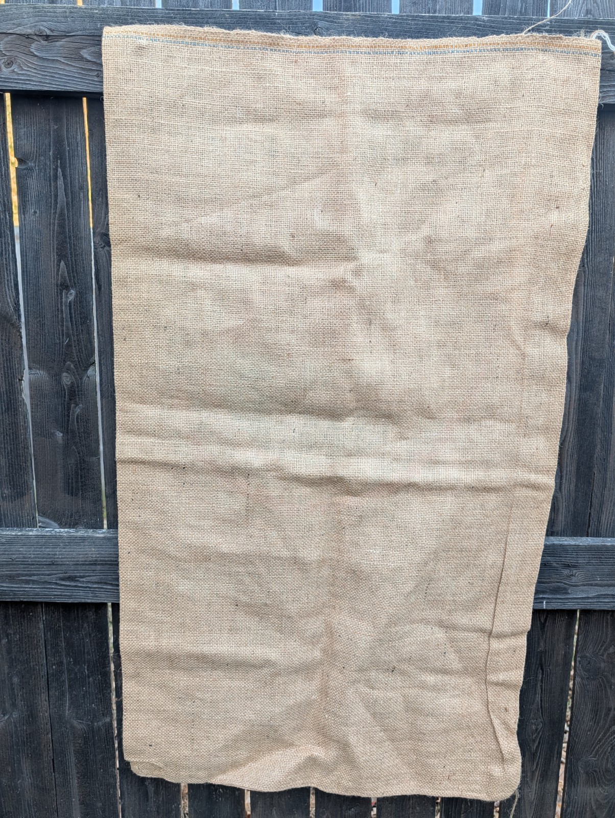 Vintage Kona Bayview Farms 100 lb Coffee Burlap Sack Bag