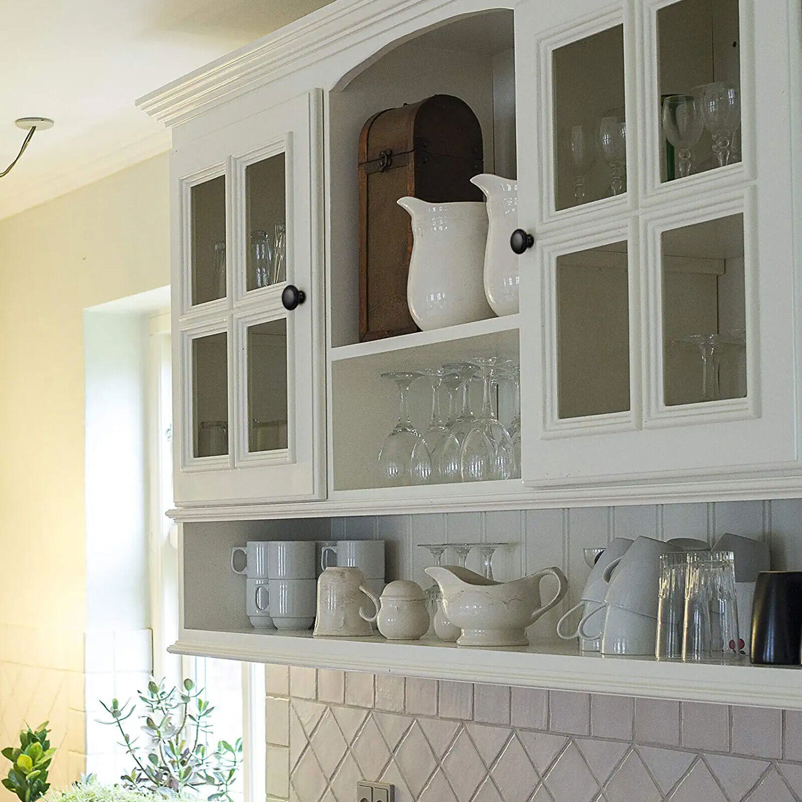 10-100Pcs Door Knobs Hardware Cabinet Handles Cupboard Drawer Kitchen Pulls