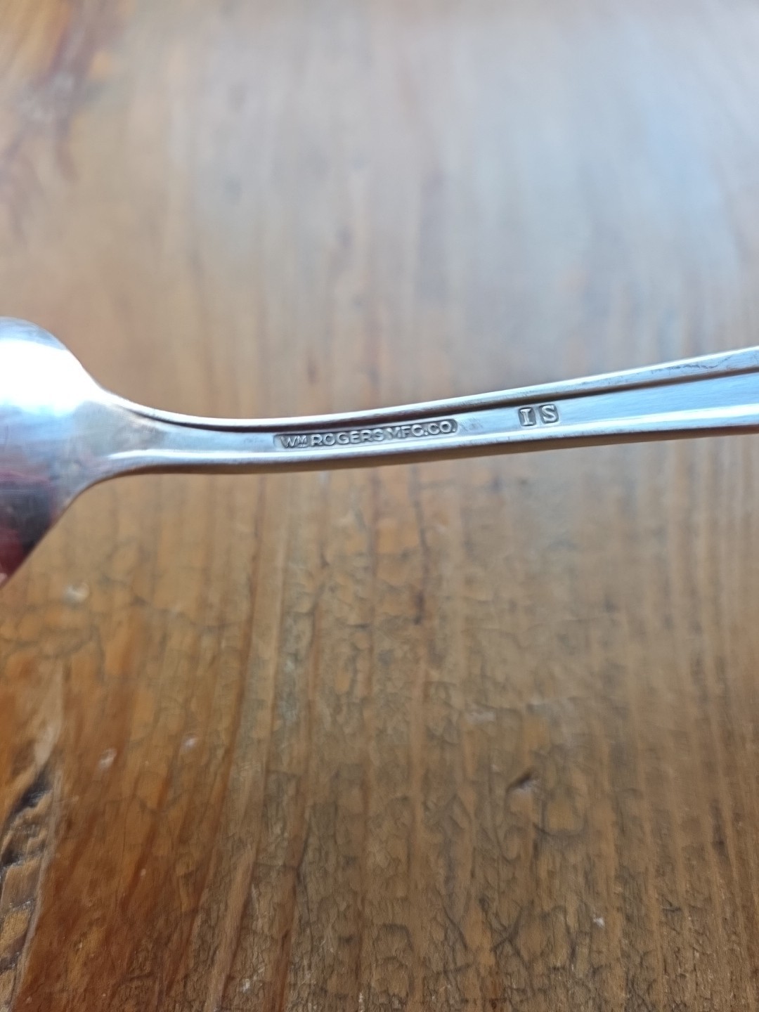 Vintage James Buchanan 1860 The Pony Express Silverplate Spoon Wm Rogers 6.5"