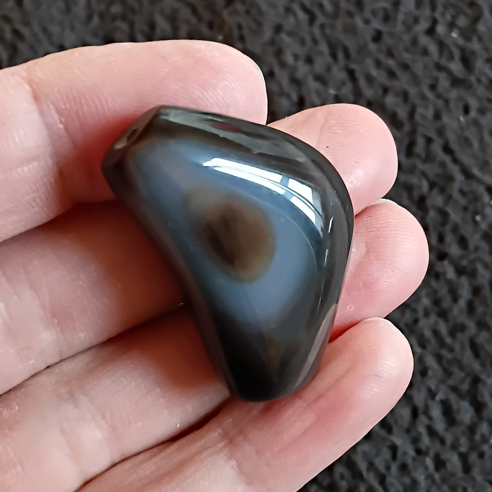 Tibetan Agate Pre 1800s 1 Sky Eye Natural Chung Dzi Bead
