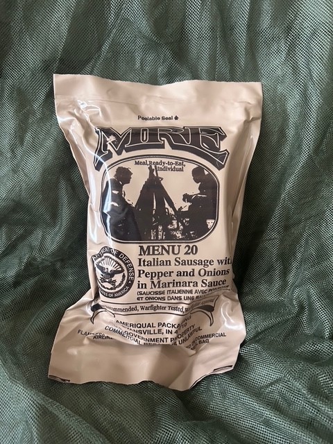 Official Ameriqual Military MRE Individual Single Meal You Pick Exp. 2027.