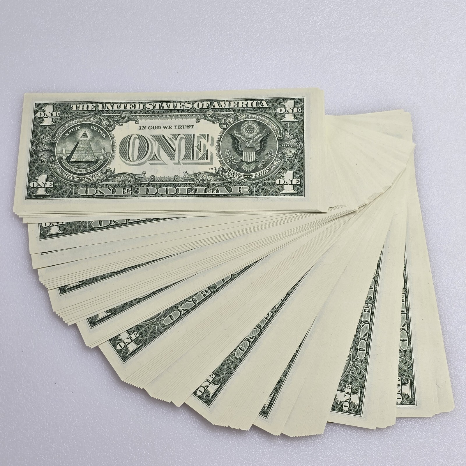 NEW 2021 Series Uncirculated Sequential ONE DOLLAR $1 Bills Lot of 10 From BEP