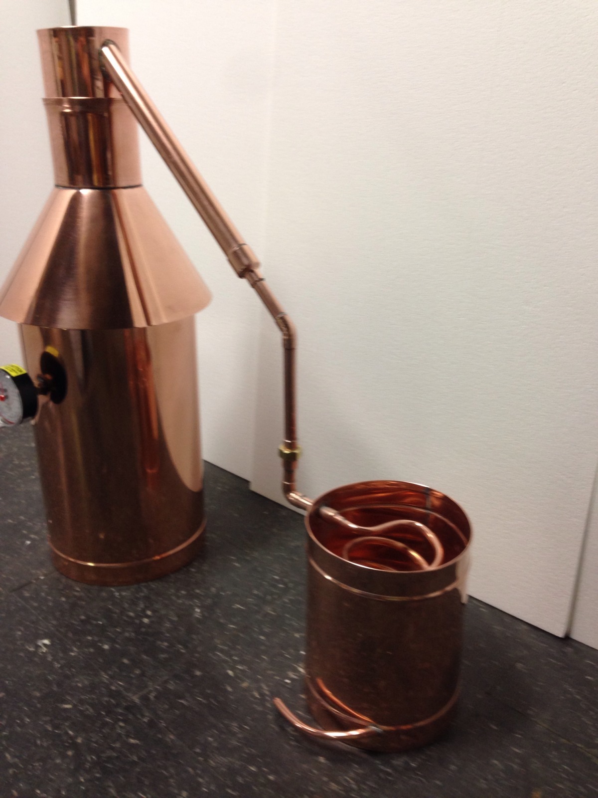 Copper Moonshine Still 6 Gallon with Thumper and Worm The Best Built on Ebay