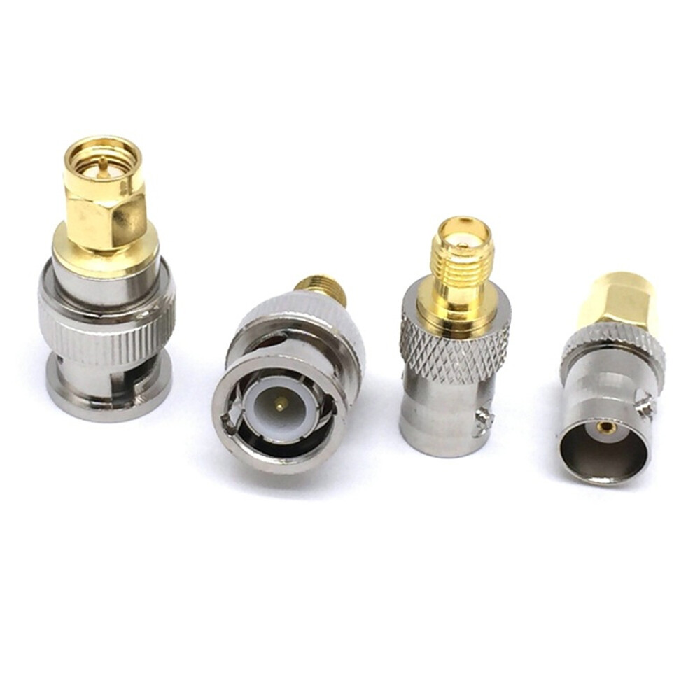 16Pcs BNC to SMA Type Male Female RF Connector Adapter Test Converter Kit US