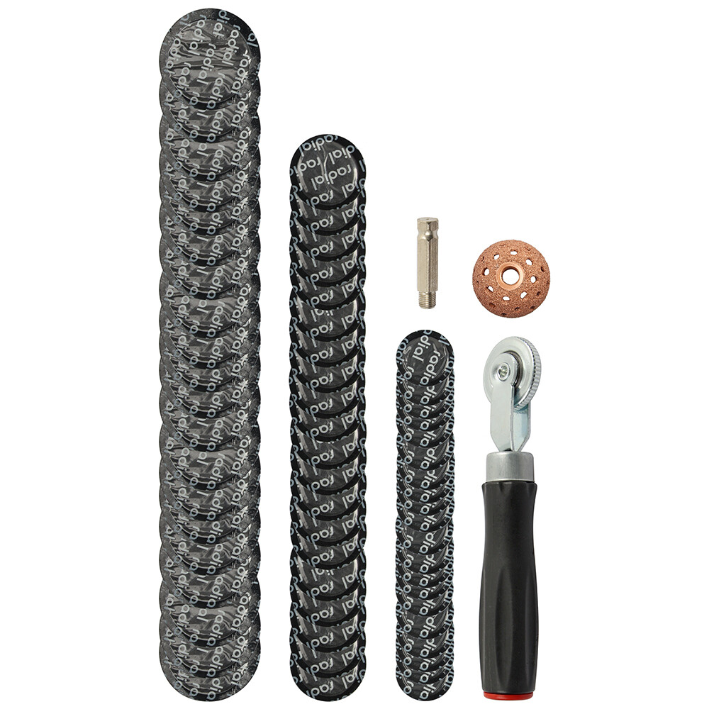 62X Heavy Duty Tire Repair Kit DIY Punctures Flat for Car Motorcycle Plug Patch