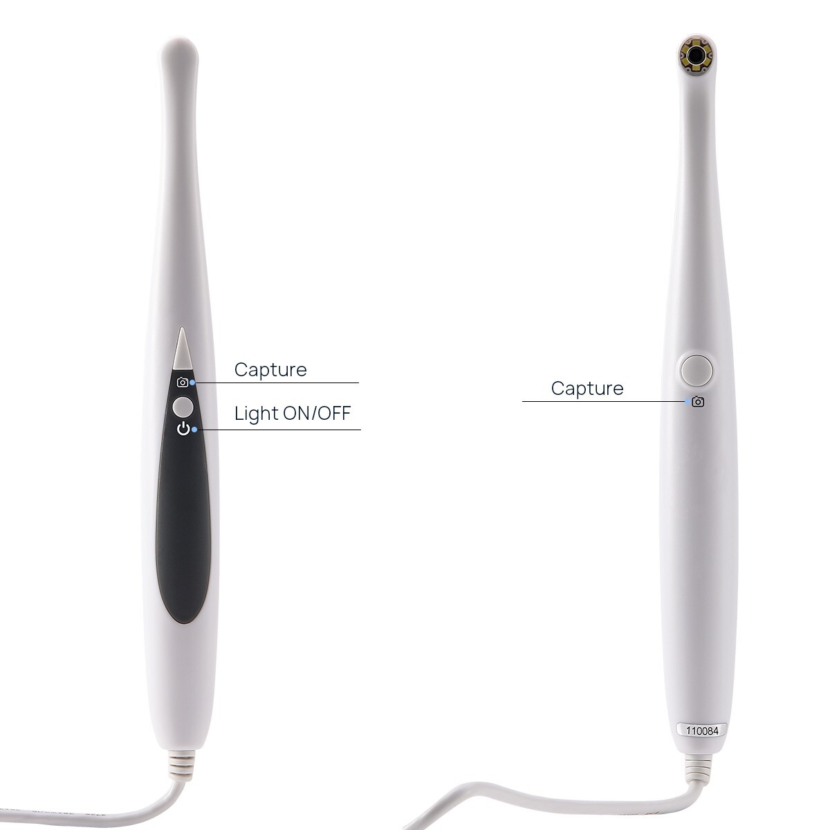 Dental Intraoral Camera USB HD Camera 13.0 Mega Pixels 6 White LED Lights USA