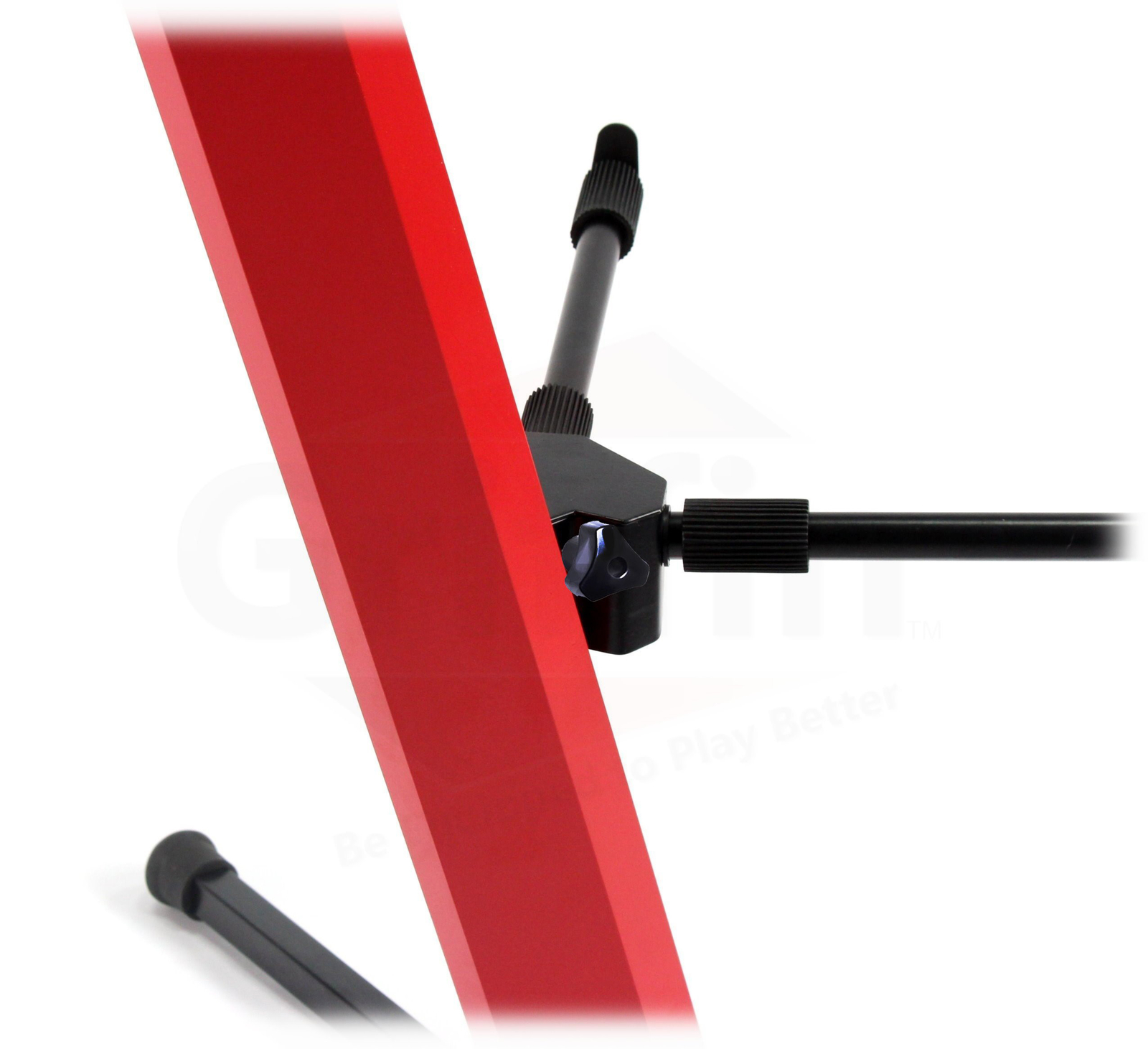 GRIFFIN Two Tier Column Keyboard Stand - Mic Boom 2 Arm Double Mount Studio Gear