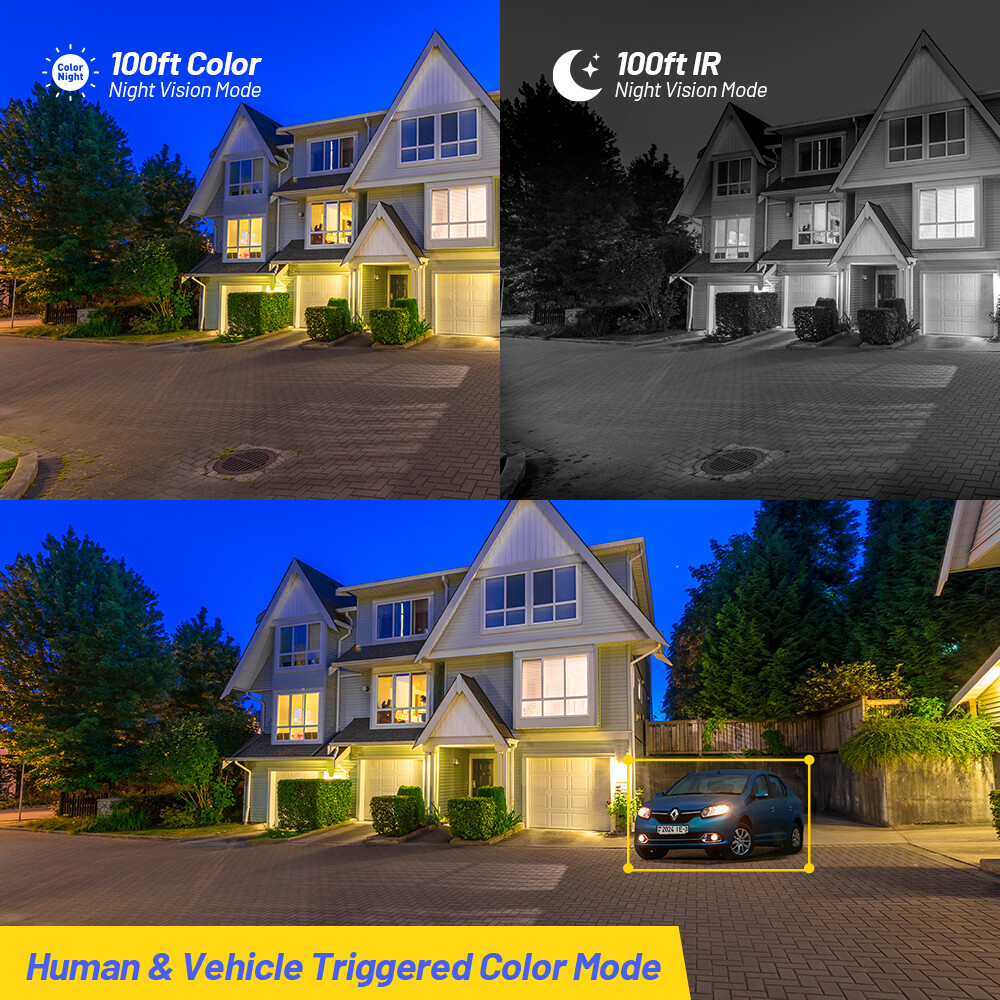 ANNKE 12MP 8CH NVR 4K POE Audio Security Camera System Outdoor Color Night IP67