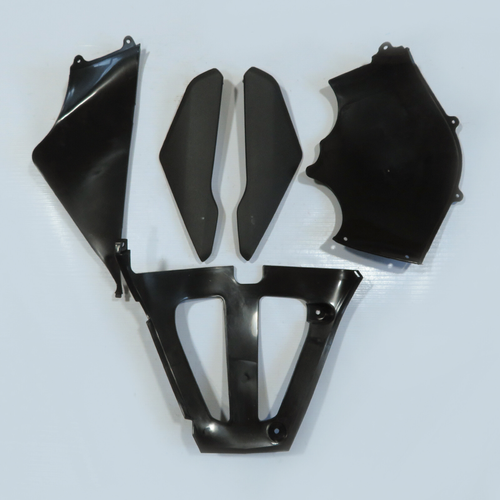 Painted Black ABS Bodywork w/ Tank Fairing Kit For Suzuki GSXR600/750 2004 2005