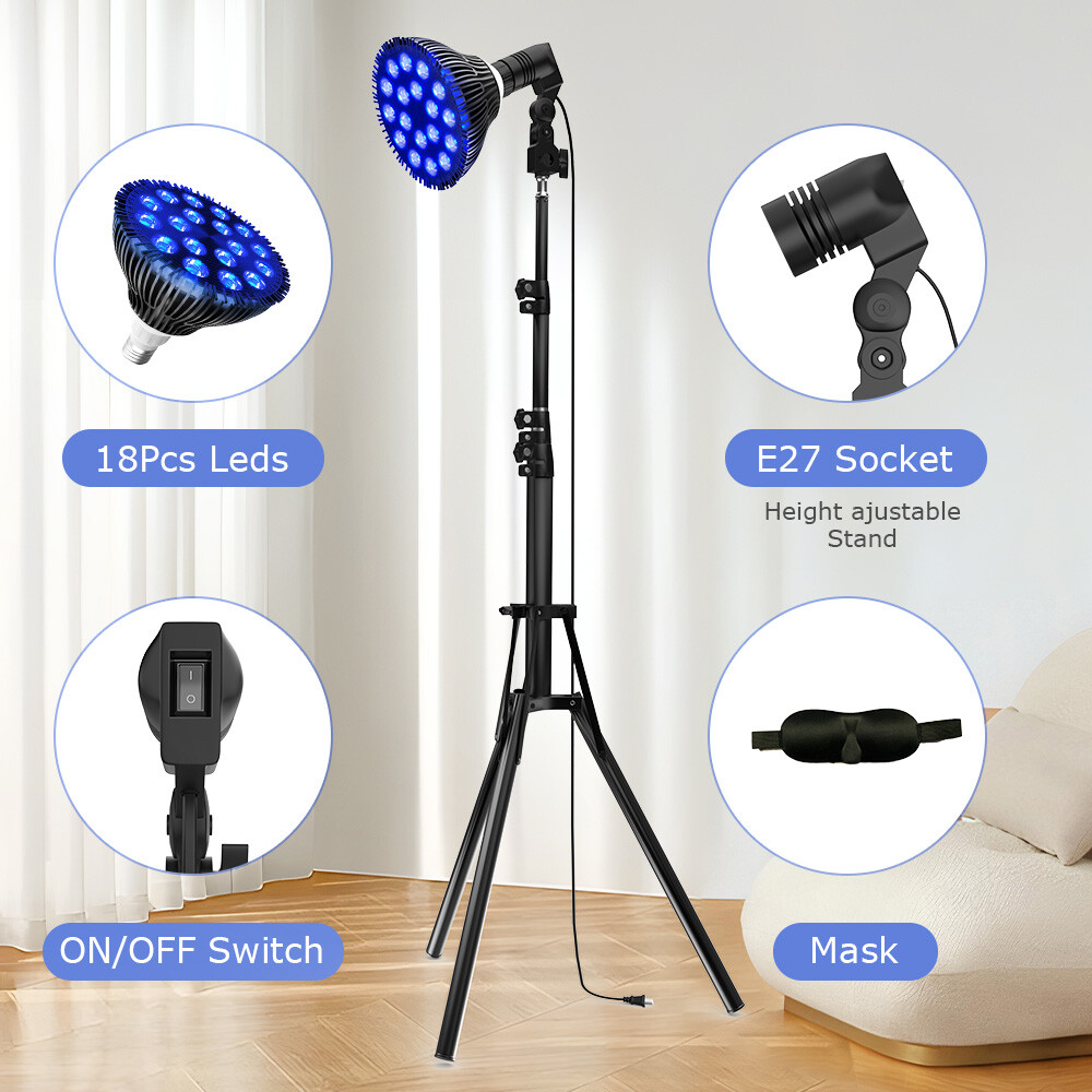 UV Tanning Lamp Sunbed Solarium Light Body Facial Tanning Bronze Skin Color