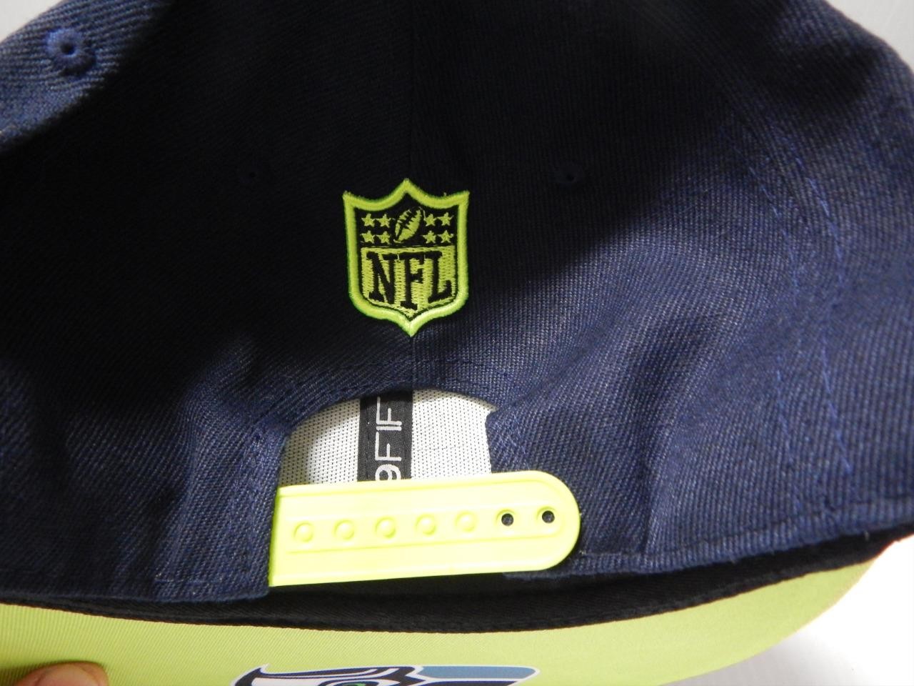 SEATTLE SEAHAWKS NFL NEW ERA FOOTBALL / BASEBALL HAT / CAP - NEVER WORN - MINT