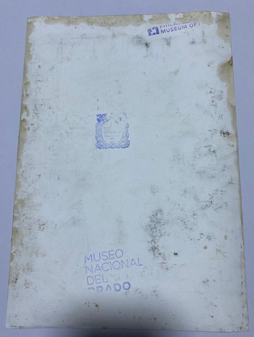 JOHN SINGER SARGENT Drawing on paper (Handmade) signed and stamped mixed media.