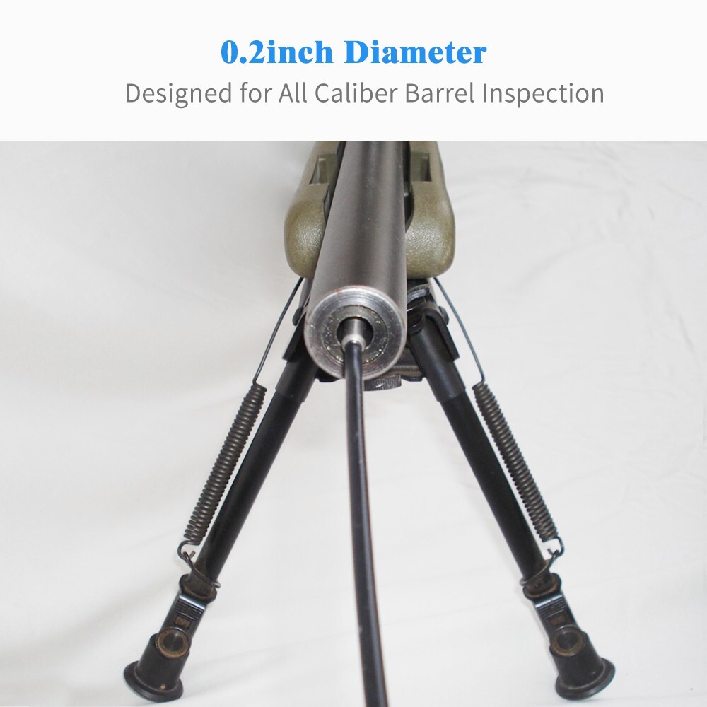 Teslong Rifle Borescope with 4.5'' Screen, 0.2inch Dia Fits .20 Caliber & Larger