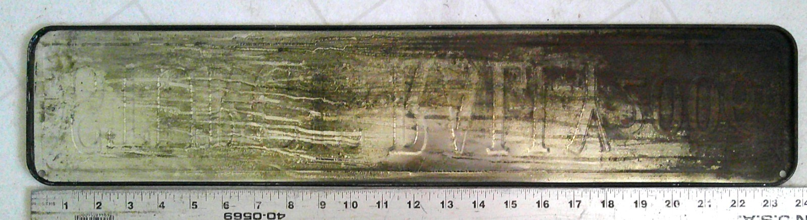 2006 Sturgis street sign embossed biker collectible motorcycle rally souvenir