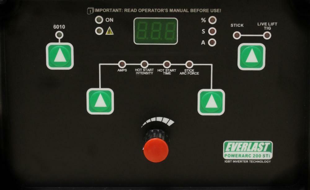 PowerArc 200STi SMAW GTAW Stick 200Amp DC TIG Welder Everlast NOVA can do 6010