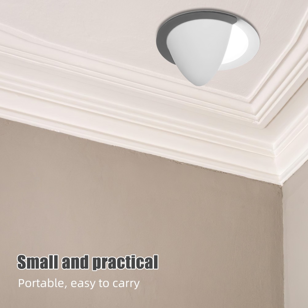 Recessed Lighting Half Shade: Light Fixture For Softening Reducing Diffusing