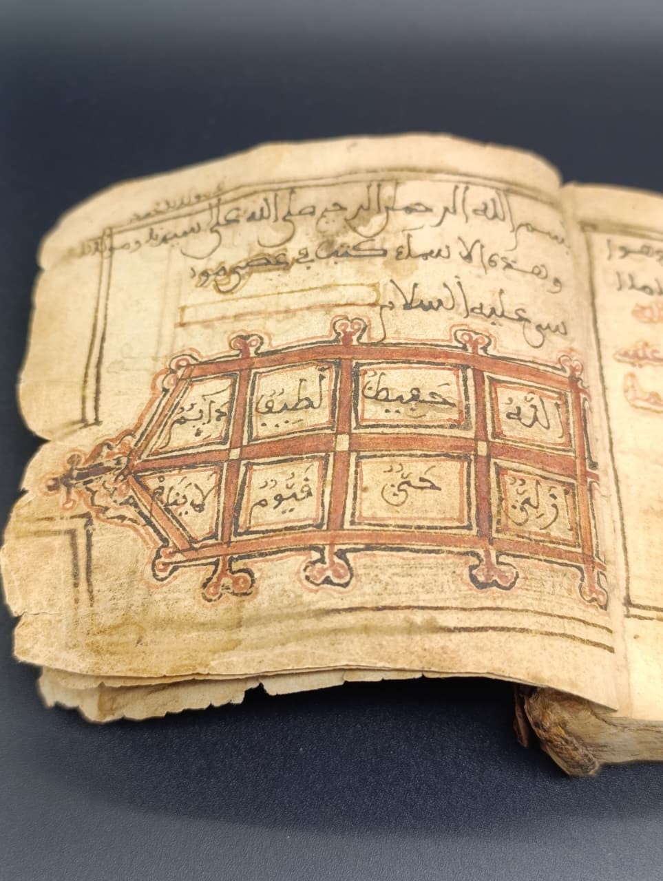Antique Islamic Manuscript “الحصن” Maghrebi Script 240 Pages –