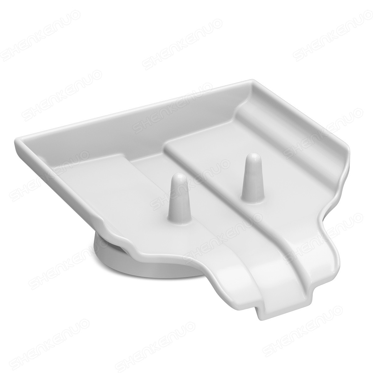 Plastic Soap Dish for Shower,Set of 1 Shower Soap Holder,Self draining Bar Soap