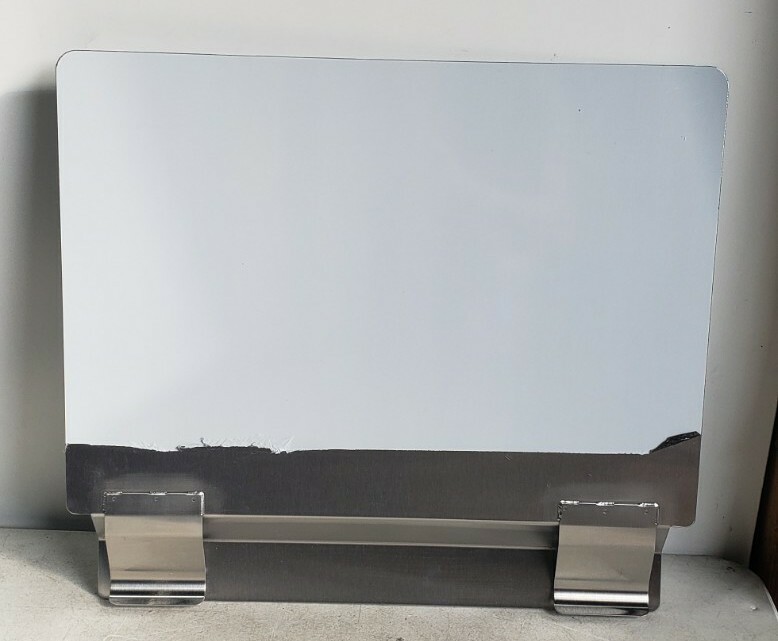 FMP Commercial Stainless Steel Fryer Splash Guard 20.5"L x 18"H