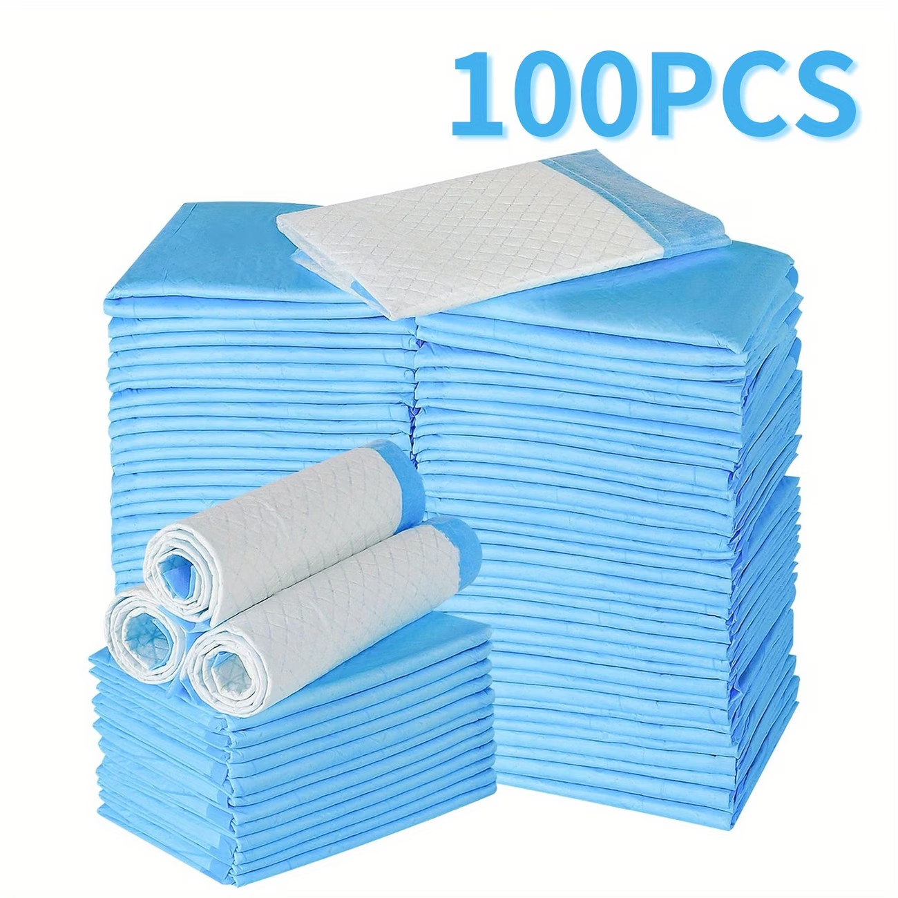 XL 100 Puppy Pee Pads 23''x23" | Cheap Pee Pads | Dog Training/Mattress Use